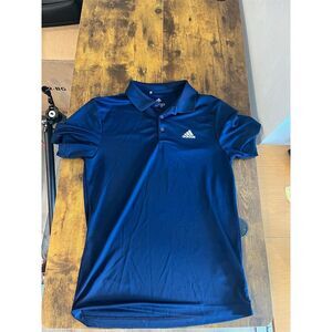 Adidas Men's Golf Polo Shirt‎ Size S Crew Navy Primegreen